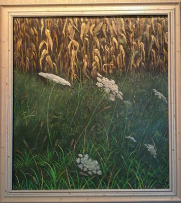 Fall corn and lace  254i Moore G  Sale 800 Rent 30  32x28 Acrylic.jpg