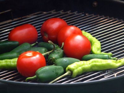 Roasting Chiles for Salsa