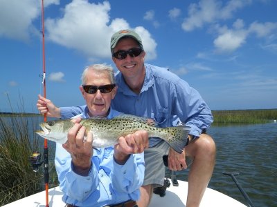  Bill Sr. And Bill Jr. witrh a nice 20 Trout