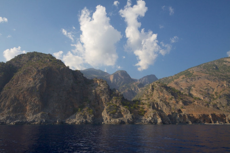 South coast between Sougia and Agia Roumeli