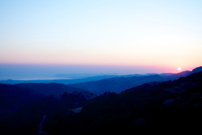 the dawn from Lefka Ori (the White Mountains)