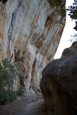 The gorge towards Lyssos bay