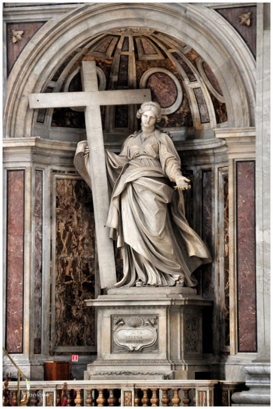 The shrine to Saint Helena