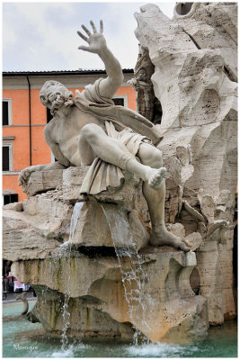 Fontaine des 4 Fleuves-Piazza Navona