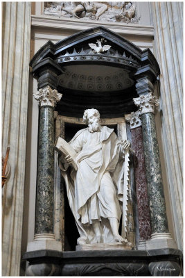Statue de laptre Saint Simon