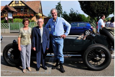 Michel Bugatti et les anciens Bugattistes