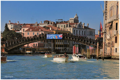 Ponte dell'Accademia a Venezia - Italy