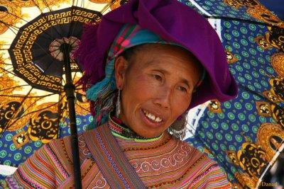 Flower Hmong - Can Cau Market.