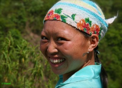 A Hmong Smile on the road to Bao Lac.