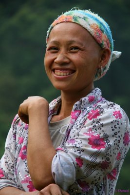 A Hmong on the Road to Bao Lac.
