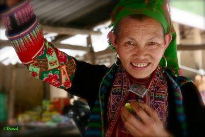 Hmong on a Market close to Yeh Minh.