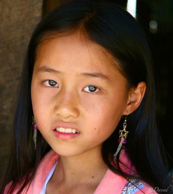 Young girl - Hagiang Province