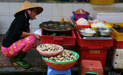 Saigon sea food market
