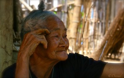 Old woman, Hagiang Province