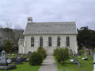 Oldest Church in NZ complete with bullet holes (Russell).JPG