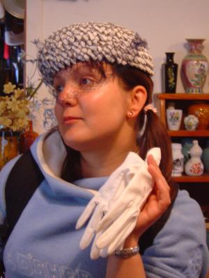 Being daft in the 2nd hand shop!.JPG