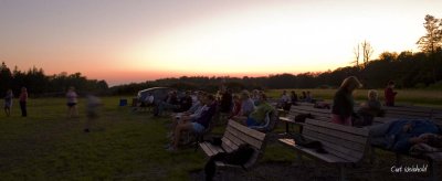 Waiting for darkness at Cherry Springs Dark Sky Park