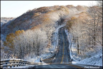 Rt. 44  winds through the Pennsylvania Wilds near Cherry Springs