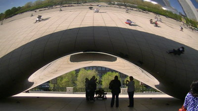 The Bean in Chicagos Millennium Park