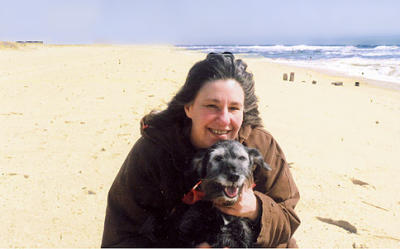 Jeannie at the beach