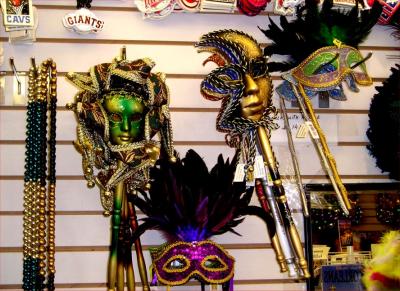 Masks and beads
