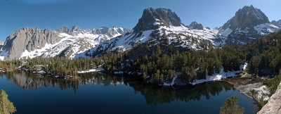 View of the Palisades from my camp