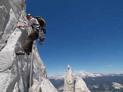 Cathedral Peak SE Buttress, 5.7