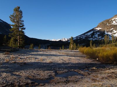 Camp at Tioga Lake (9650ft, 2940m)