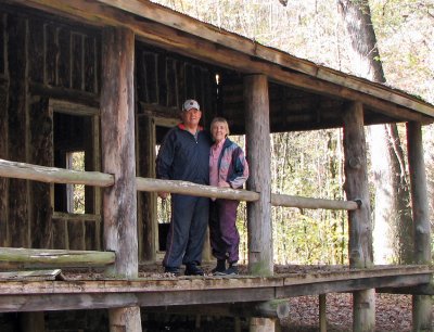 Carl  Miriam at Pulltite Cabin.jpg