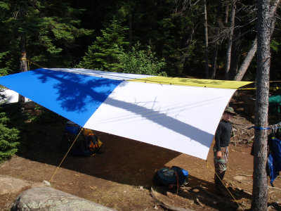 Putting up the tarp.jpg