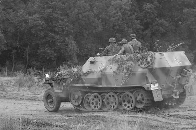 1940 German Sd.Kfz. 10 Demag 1 Ton