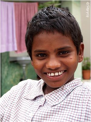 This boy worked in our guest house in Dhramkot. - 11 years old, originally from Bihar (a state more than 24hrs drive away)