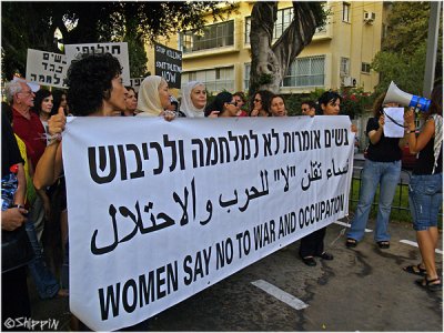 Anti-war demonstration in Tel-Aviv