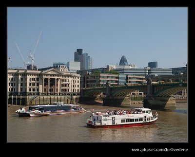 River Thames & Southwark Bridge, London
