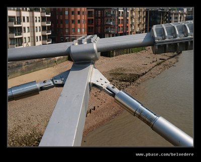 Millennium Bridge Detail, London
