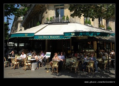 Les Deux Magots Cafe, Paris