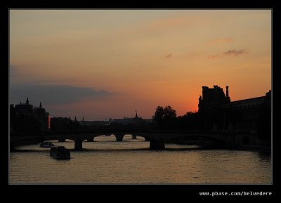 Sunset over the Seine #2, Paris