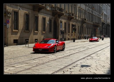 Ferrari 458 Twins, Milan, Lombardy, Italy