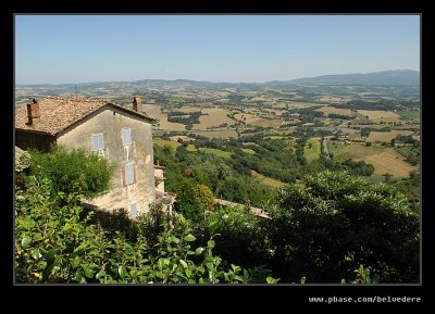 View from Todi, Umbria, Italy