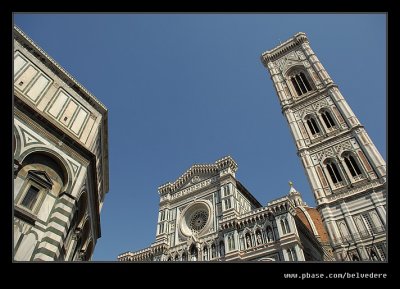 Duomo, Baptistery & Campanile, Florence, Tuscany, Italy