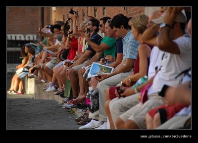 Tourists, Siena, Tuscany, Italy