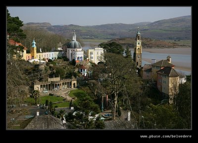 The Village from The Gazzebo, Portmeirion 2012