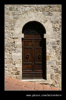 Sturdy Door, San Gimignano