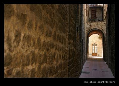 Alley, San Gimignano