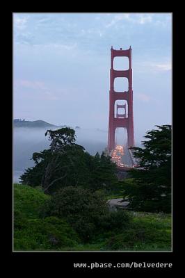 Golden Gate Bridge #1 from the Presidio - Battery Boutelle