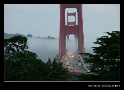 Golden Gate Bridge #3 from the Presidio - Battery Boutelle