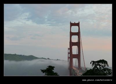 Golden Gate Bridge #4 from the Presidio - Battery Boutelle