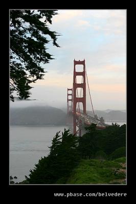 Golden Gate Bridge #6 from the Presidio - Battery Boutelle