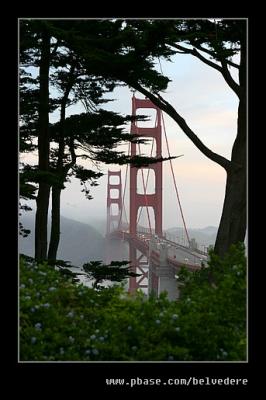Golden Gate Bridge #7 from the Presidio - Battery Boutelle
