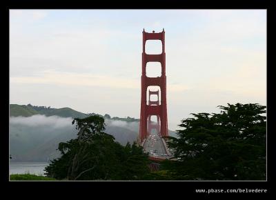 Golden Gate Bridge #8 from the Presidio - Battery Boutelle